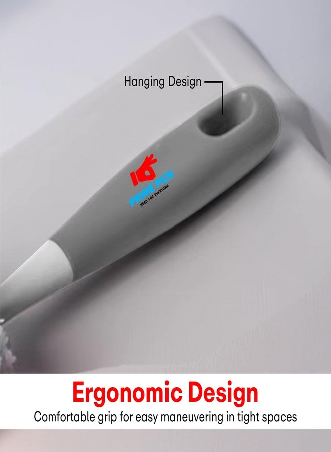 PRIME PICK منفضة غبار فائقة النعومة من الألياف الدقيقة من برايم بيك للمنزل والسيارة | قطعة قماش رمادية قابلة لإعادة الاستخدام من الألياف الدقيقة لتنظيف الأثاث والرفوف ولوحة القيادة والأجهزة الإلكترونية والزجاج وداخلية السيارة - Image 5